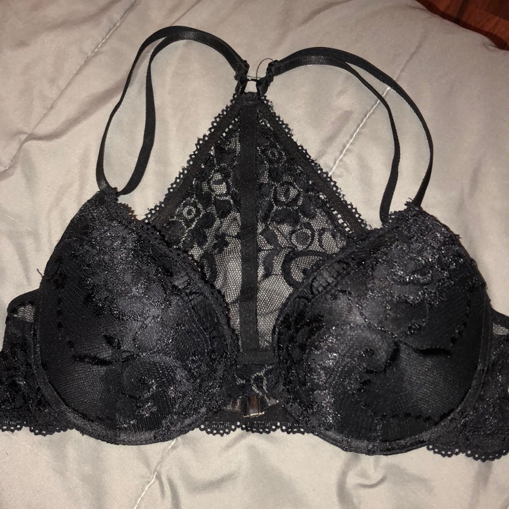 Razorback push-up bra.